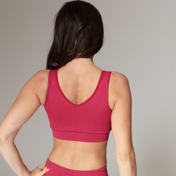 TOP REGGISENO SOSTENITIVO FIR CARE COD.TO5-212359  - DISPOSITIVO MEDICO CLASSE I •	ID.BD/RDM2808611 Col.Ciliegia