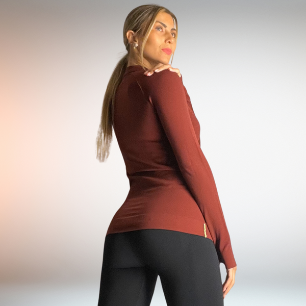 MAGLIA MANICHE LUNGHE FIR CARE EXPLORE - COD.MLX9-212359 • ID. BD/RDM 2810767 - COL.MOGANO