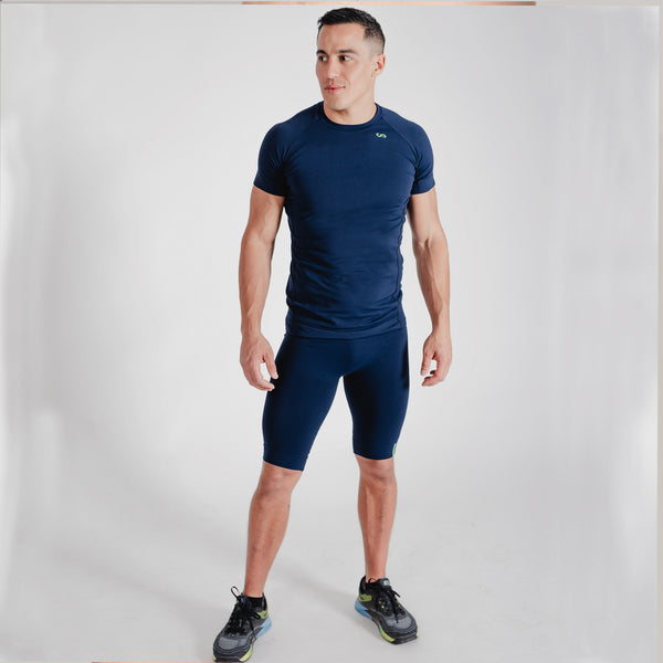 SHORTS FIR CARE COD.SH2-212359 – DISPOSITIVO MEDICO CLASSE I •	ID.BD/DM2807219 -  Uomo col. BluAbyss