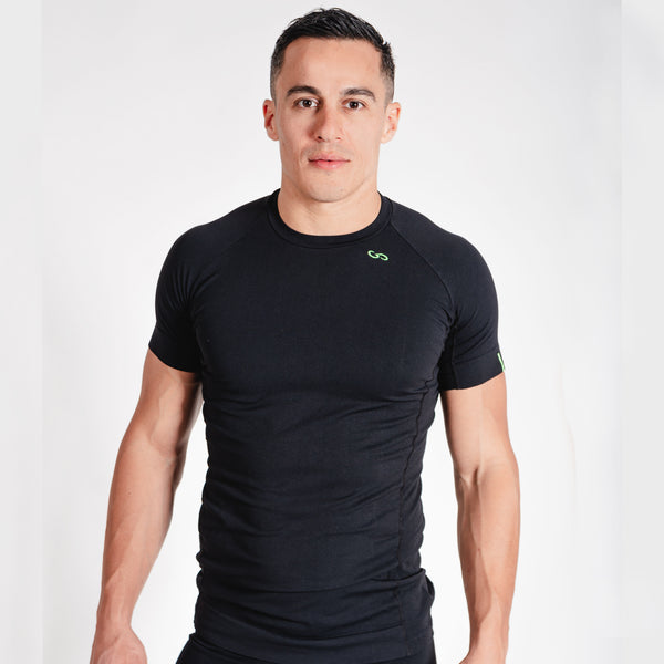 T-SHIRT MUSCLE FIT GSCLOSURE FIR CARE COD.TS6-212359 - DISPOSITIVO MEDICO CLASSE I •ID. BD/RDM2808659 - Col.Nero