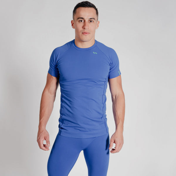 T-SHIRT MUSCLE FIT GSCLOSURE FIR CARE COD.TS6-212359 - DISPOSITIVO MEDICO CLASSE I •ID. BD/DM2808659 - Col.Active Indaco