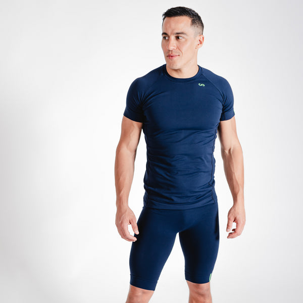 T-SHIRT MUSCLE FIT GSCLOSURE FIR CARE COD.TS6-212359 - DISPOSITIVO MEDICO CLASSE I •ID. BD/DM2808659 - Col.BluAbyss