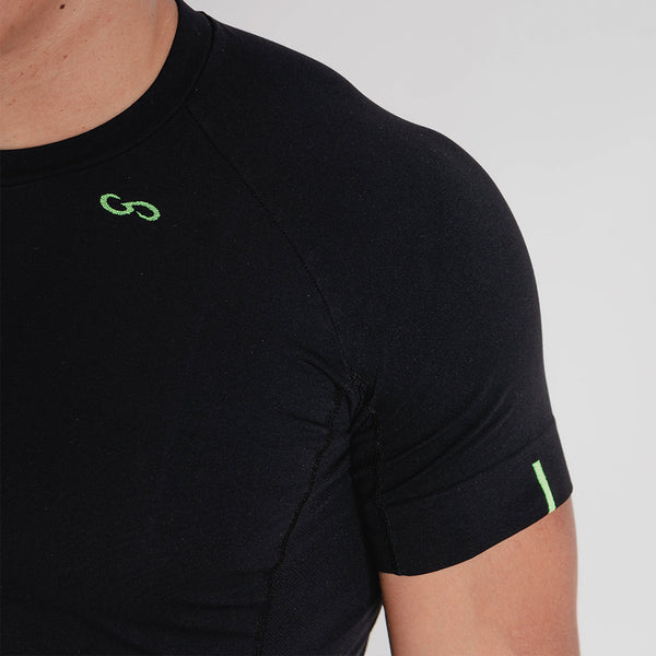 T-SHIRT MUSCLE FIT GSCLOSURE FIR CARE COD.TS6-212359 - DISPOSITIVO MEDICO CLASSE I •ID. BD/RDM2808659 - Col.Nero