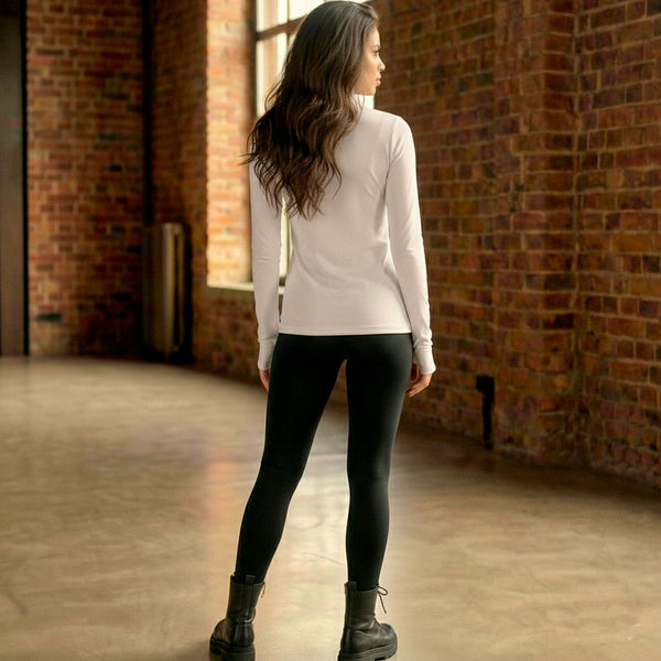 MAGLIA-MANICHE-LUNGHE-DONNA-FIR -RETRO