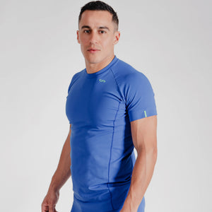 T-SHIRT MUSCLE FIT GSCLOSURE FIR CARE COD.TS6-212359 - DISPOSITIVO MEDICO CLASSE I •ID. BD/DM2808659 - Col.Active Indaco