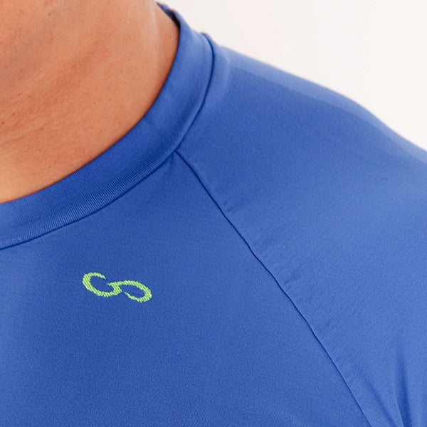 T-SHIRT MUSCLE FIT GSCLOSURE FIR CARE COD.TS6-212359 - DISPOSITIVO MEDICO CLASSE I •ID. BD/DM2808659 - Col.Active Indaco